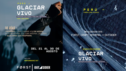 Glaciar Vivo: trekking, ascenso y taller técnico en la cordillera de los Andes
