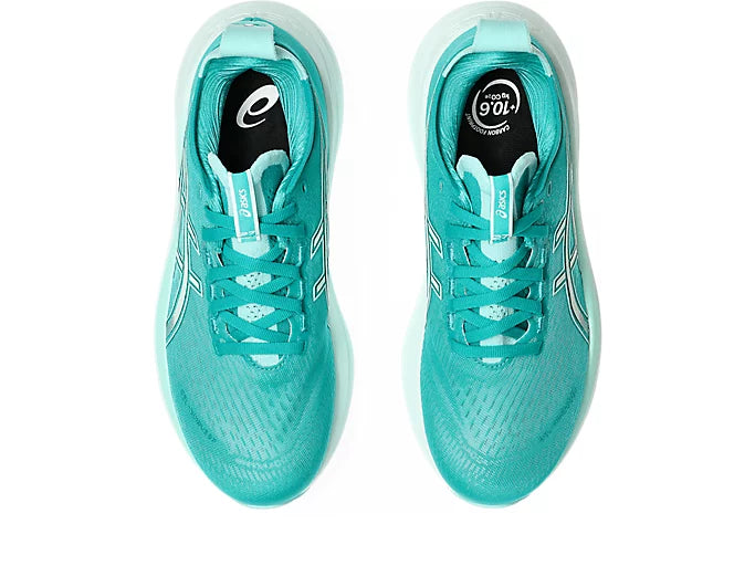 GEL-NIMBUS 27 WOMEN  WAVE TEAL/ILLUMINATE MINT W