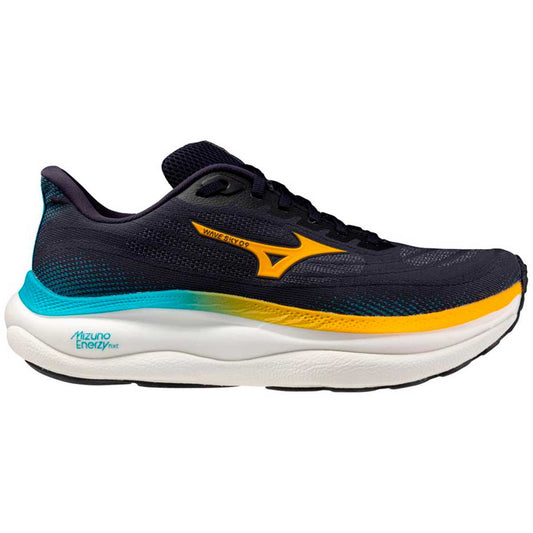 Tenis Running Mizuno WAVE SKY 9 Navy Citrus /  H / Mizuno