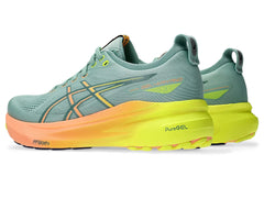 AHQ GEL-KAYANO 31 MEN STANDARD PARIS  LIGHT CELADON/SAFETY YELLOW M