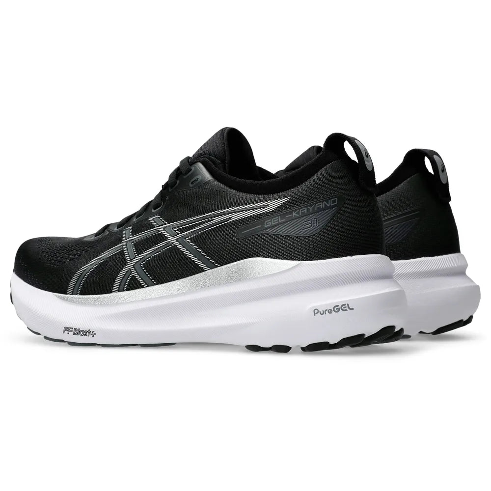 GEL-KAYANO 31 WOMEN  BLACK/PURE SILVER W