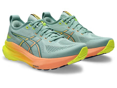 AHQ GEL-KAYANO 31 MEN STANDARD PARIS  LIGHT CELADON/SAFETY YELLOW M
