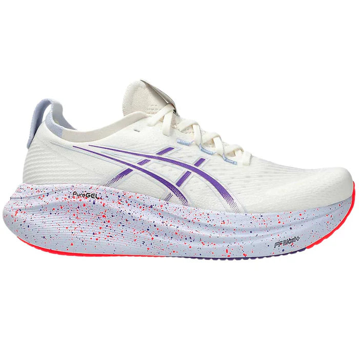 GEL NIMBUS 27 TOKYO CREAM/EDO PURPLE WOMEN