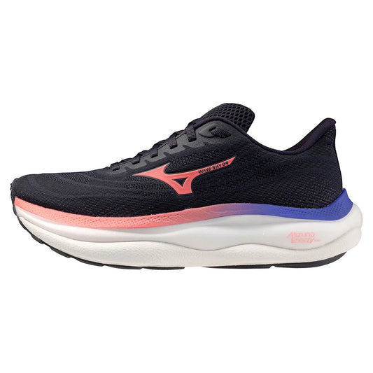 Tenis Wave Sky 9 - Odyssey Grey/Striking Coral / M / Mizuno Women's