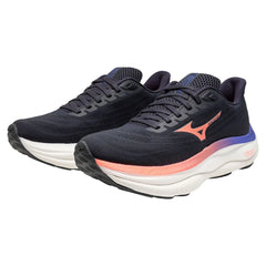 Tenis Wave Sky 9 - Odyssey Grey/Striking Coral / M / Mizuno Women's